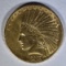1913-S $10.00 GOLD INDIAN  AU/BU