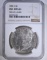 1884-O MORGAN DOLLAR NGC UNC DETAILS