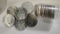 BU ROLL OF MIXED 40% SILVER HALVES: 1968-69
