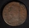 1812 CLASSIC HEAD LARGE CENT G/VG