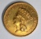 1861 $3.00 GOLD  RARE  NICE AU