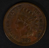 1880 INDIAN CENT, AU