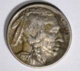 1927-S BUFFALO NICKEL, XF