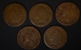 2-1864 & 3-1865 INDIAN CENTS