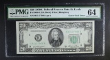 1950A $20 FEDERAL RESERVE NOTE PMG 64