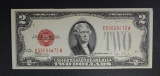 1928 F $2 RED SEAL  GEM CU