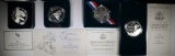 4 Silver Commemorative Sets: