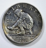 1925-S CALIFORNIA HALF DOLLAR CH BU