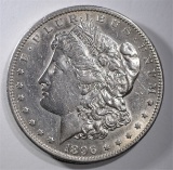 1896-S MORGAN DOLLAR AU+