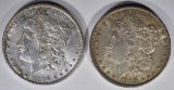 1896 & 1900 MORGAN DOLLARS