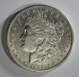 1892-S MORGAN DOLLAR XF/AU