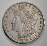 1878 REV 79 MORGAN DOLLAR, ORIGINAL AU+