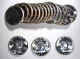 BU ROLL OF 1960 FRANKLIN HALF DOLLARS