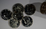 ROLL OF MIXED DATE Pf 40% SILVER FRANKLIN HALVES