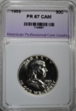 1953 FRANKLIN HALF DOLLAR APCG