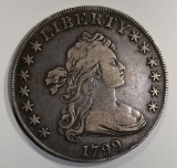 1799 DRAPED BUST DOLLAR  VF/XF