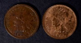 1884 XF/AU & 1905 BU INDIAN HEAD CENTS