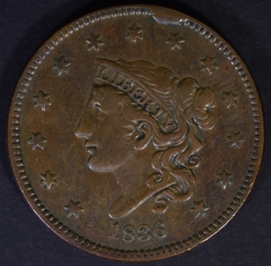 1832 CLASSIC HEAD HALF CENT, AU