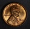 1927 LINCOLN CENT, GEM BU RED