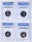 4 1974-S WASHINGTON QUARTERS PCGS PR-69 DCAM