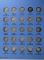 COMPLETE CIRC 1946-64 ROOSEVELT DIME SET, PLUS 17