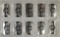 10-1oz .999 SILVER BARS, SILVERTOWNE LOGO