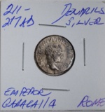 211-217 AD SILVER DENARIUS