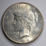 1926-S PEACE DOLLAR, CH BU