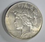 1934-S PEACE DOLLAR BU