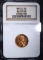 1942-D LINCOLN CENT, NGC MS-67 RED