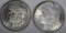 1880-S & 1881 CH BU MORGAN DOLLARS