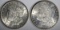 1898 & 1898-O CH BU MORGAN DOLLARS