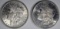 1881-S & 1884 CH BU MORGAN DOLLARS