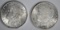 1879-S & 1900 CH BU MORGAN DOLLARS