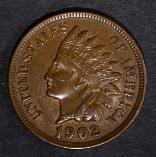 1902 INDIAN CENT, CH BU