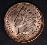 1893 INDIAN CENT, CH BU RB