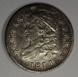 1811/09 CAPPED BUST DIME  XF/AU