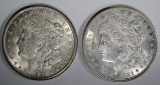 1921-D & 21-S MORGAN DOLLARS CH BU