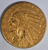 1915-S $5 GOLD INDIAN HEAD