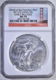 2011(S) AMERICAN SILVER EAGLE $1 NGC MS 70