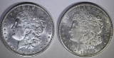 1900 & 1921-S MORGAN DOLLARS CH BU
