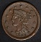 1855 LARGE CENT XF