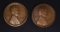 2 1914-S LINCOLN CENTS VF/XF
