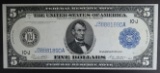 1914 $5 FEDERAL RESERVE NOTE