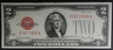 1928 G $2 LEGAL TENDER FR1508 RED SEAL