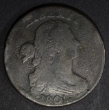 1801 1/100 LARGE CENT, VG