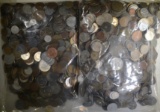 OVER 22 POUNDS MIXED FOREIGN COINS GREAT MIX