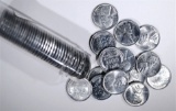 BU ROLL OF 1943-S LINCOLN “STEEL” CENTS