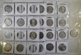 34 -IKE DOLLARS with SILVER 1972-S, '73-S