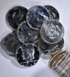 MIXED DATE ROLL OF 40% SILVER Pf KENNEDY HALVES